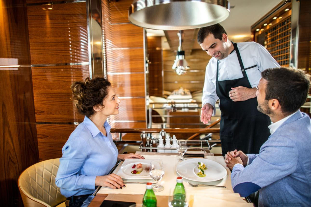 Gynura in fine dining course