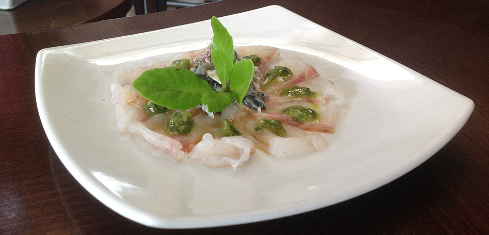 ZEN Room — seafood course