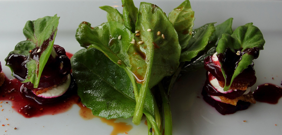 ZEN Room — garnish detail